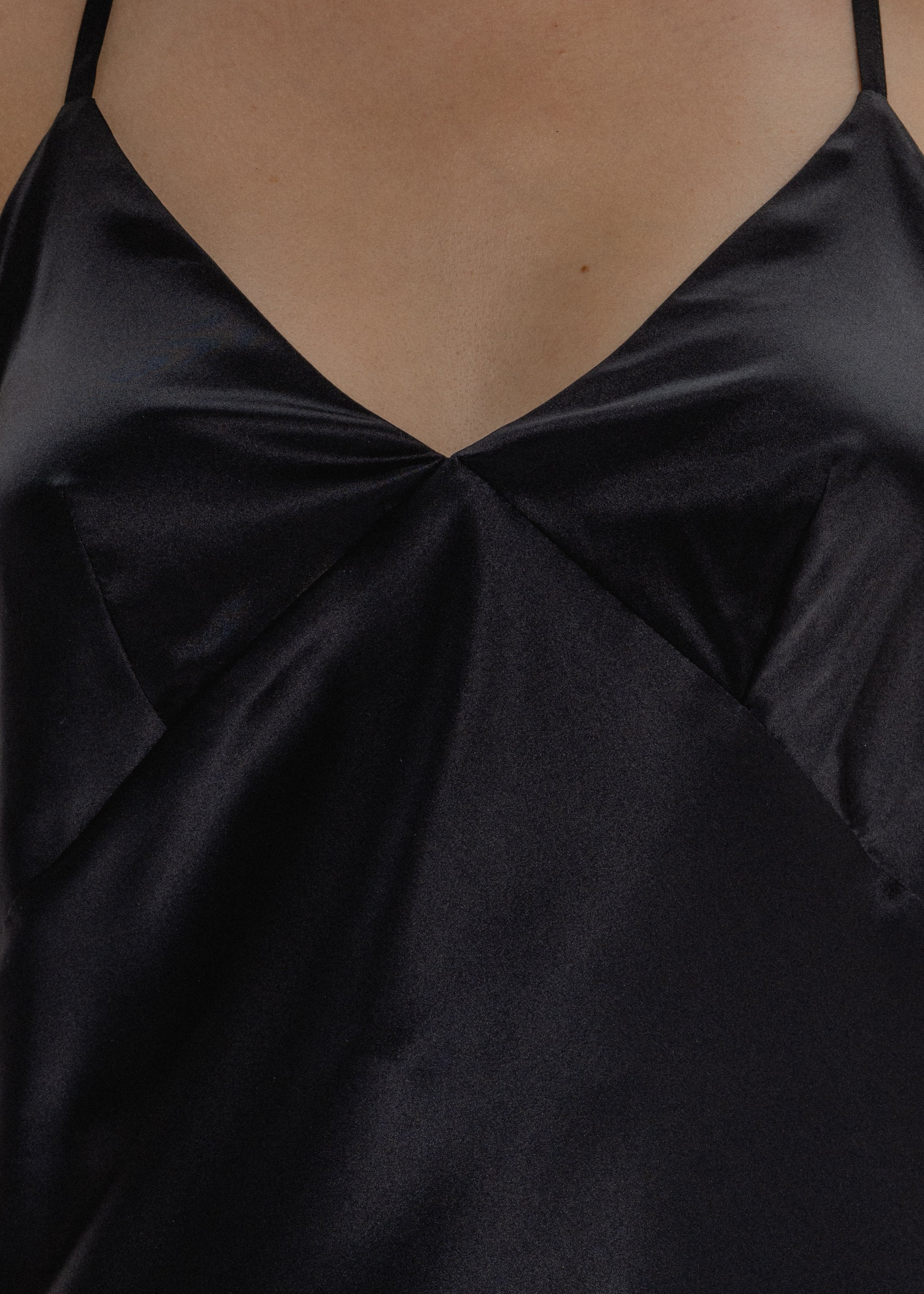 Maxi Silk Slip Dress in Black Alas Silk Maxi Silk Slip Dress in Black Alas Silk