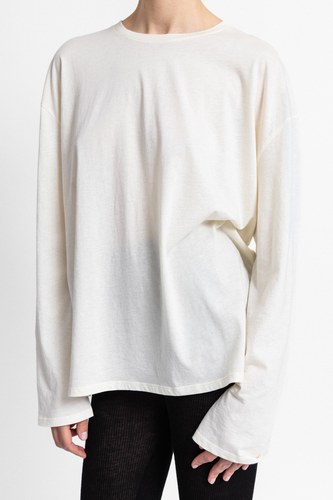 Core Crew Neck in Cream by Alas