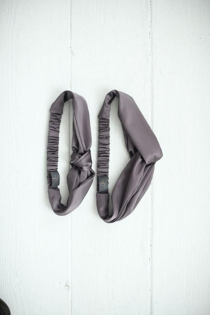 silk headband purple1